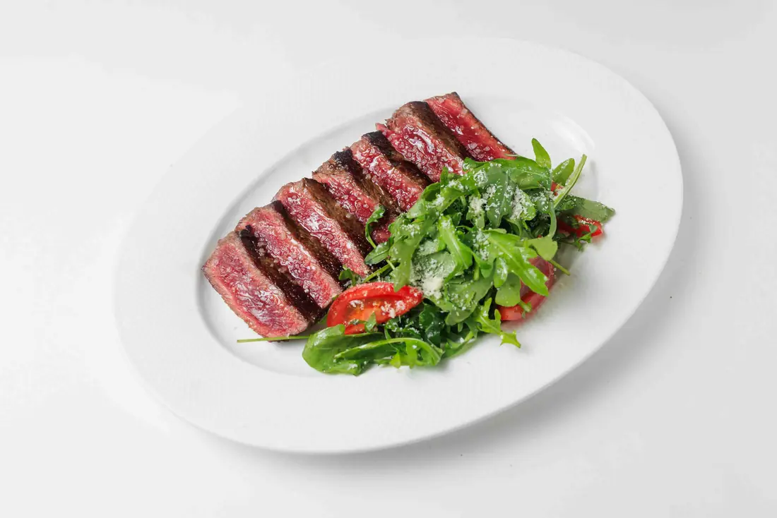 A main course plate